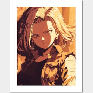 Android 18 Fanart Posters and Art